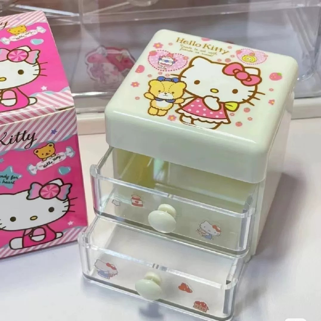 Men'S Accessories Drawer Organizer - Sanrio Hello Kitty Multifunctional Storage Box