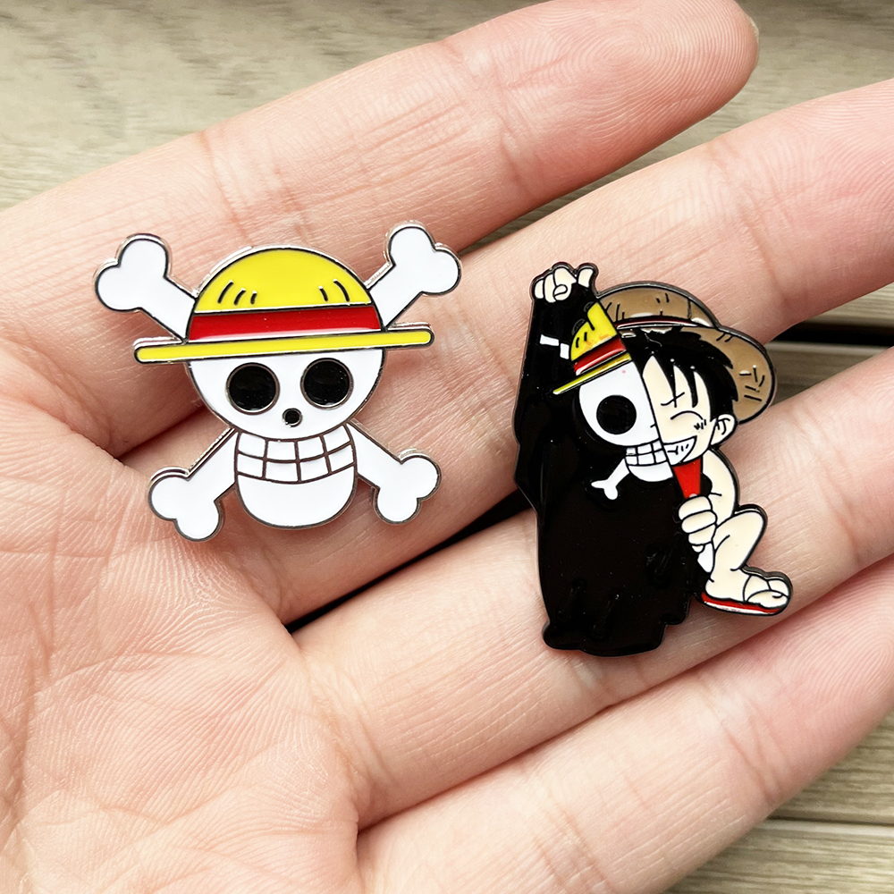 Men'S Accessories Jewelry - 2026 New 2pcs Cute Luffy Anime