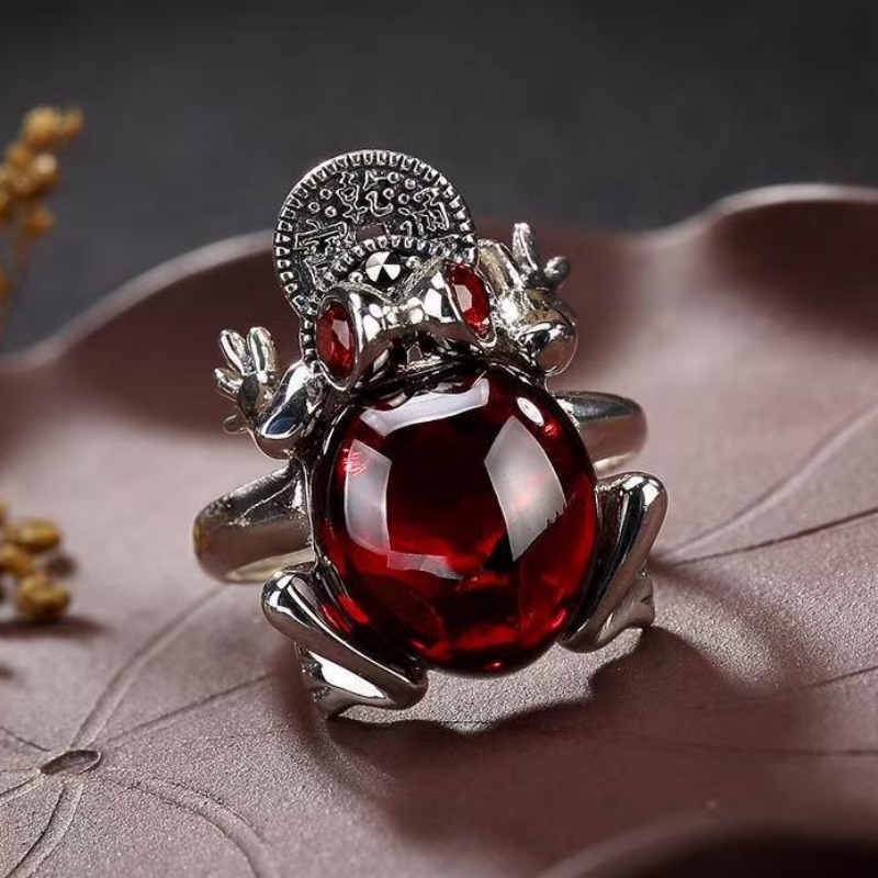 Men Accessories Ethnic - Personality Jade Spittor Coin Design Women