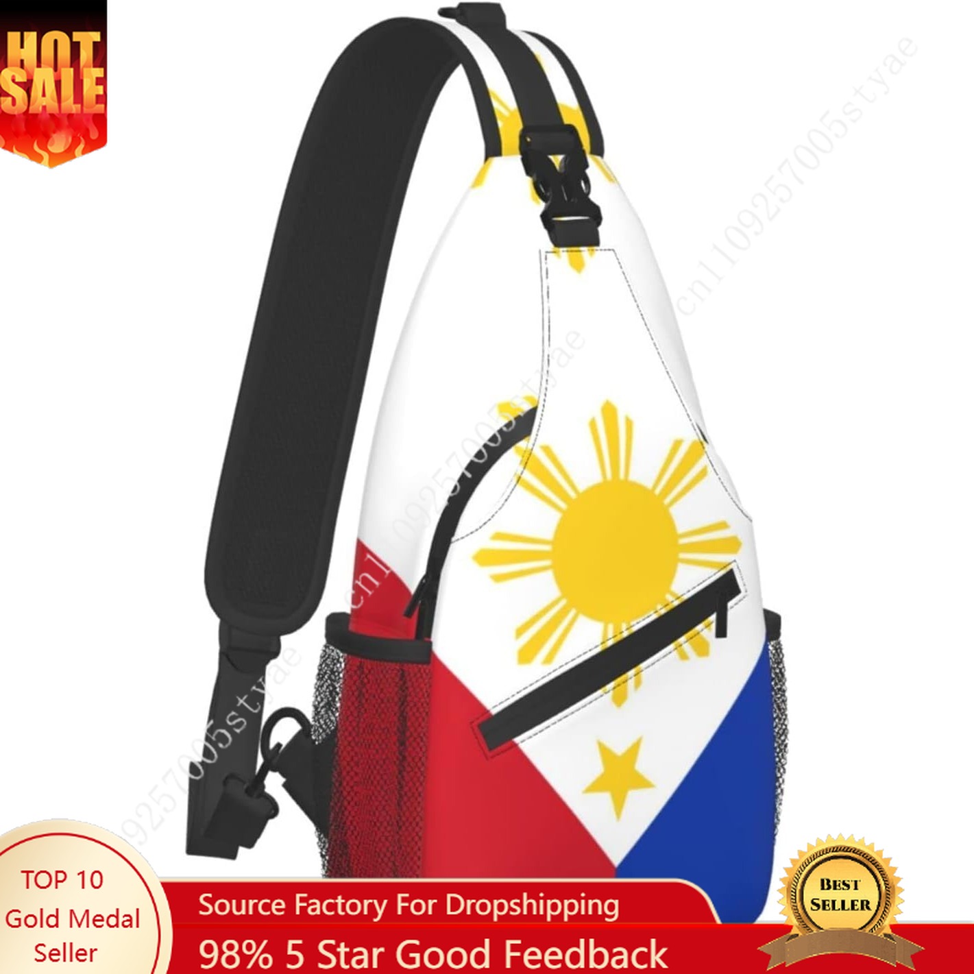 Philippine Flag Sling Backpack - Men'S Accessories Philippines ulasan dan harga