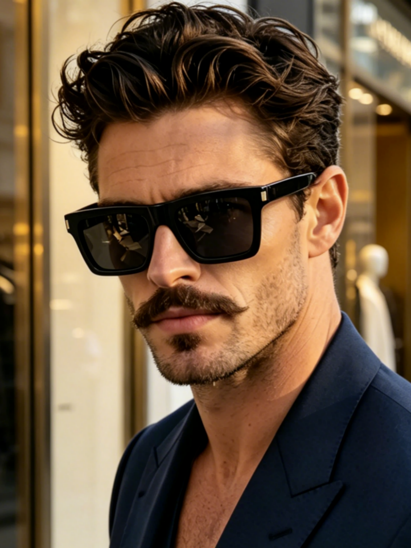 Fashionable Rectangle Frame Me - Men'S Accessories Go Outdoors ulasan dan harga
