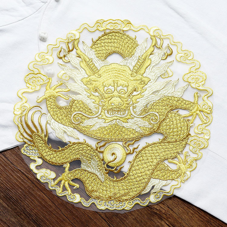 Golden thread dragon circular  - Men Accessories Ethnic ulasan dan harga