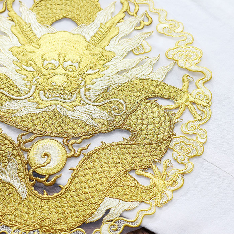 Golden thread dragon circular  - Men Accessories Ethnic ulasan dan harga