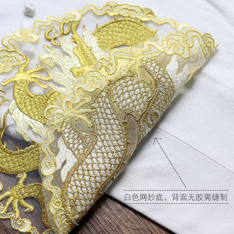Golden thread dragon circular  - Men Accessories Ethnic ulasan dan harga