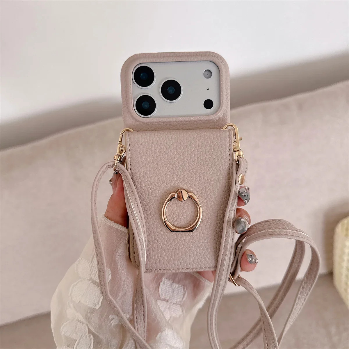 Crossbody Lanyard with Ring Ca - Phone Wallet Combo ulasan dan harga