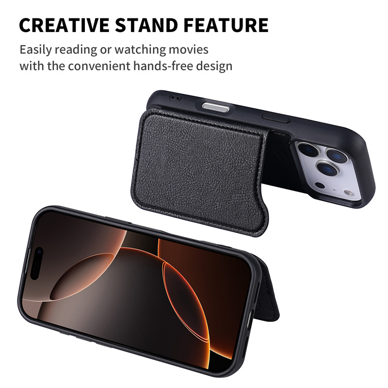 For Magsafe Magnetic Flip Leat - Phone Wallet Combo ulasan dan harga