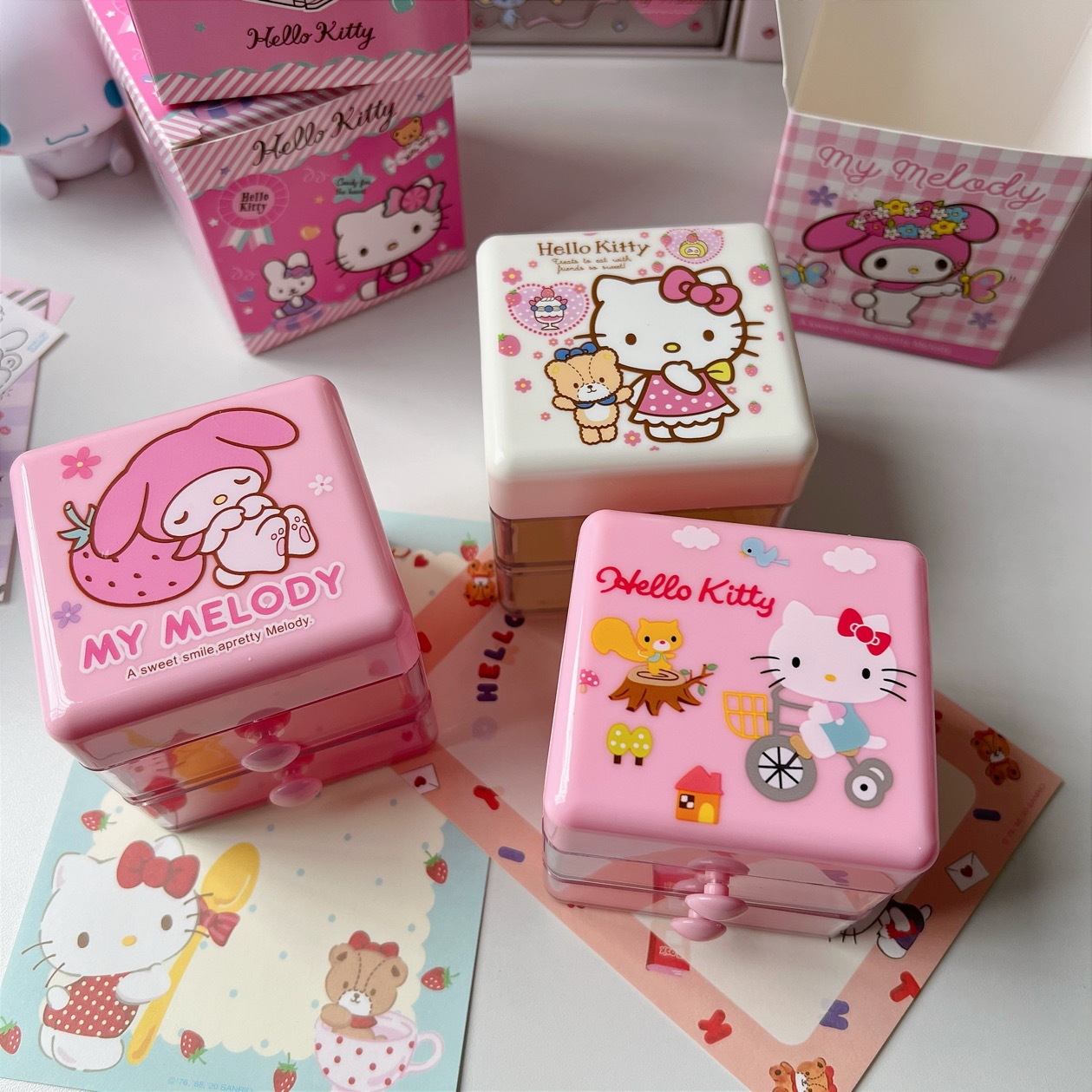 Sanrio Hello Kitty Multifuncti - Men'S Accessories Drawer Organizer ulasan dan harga