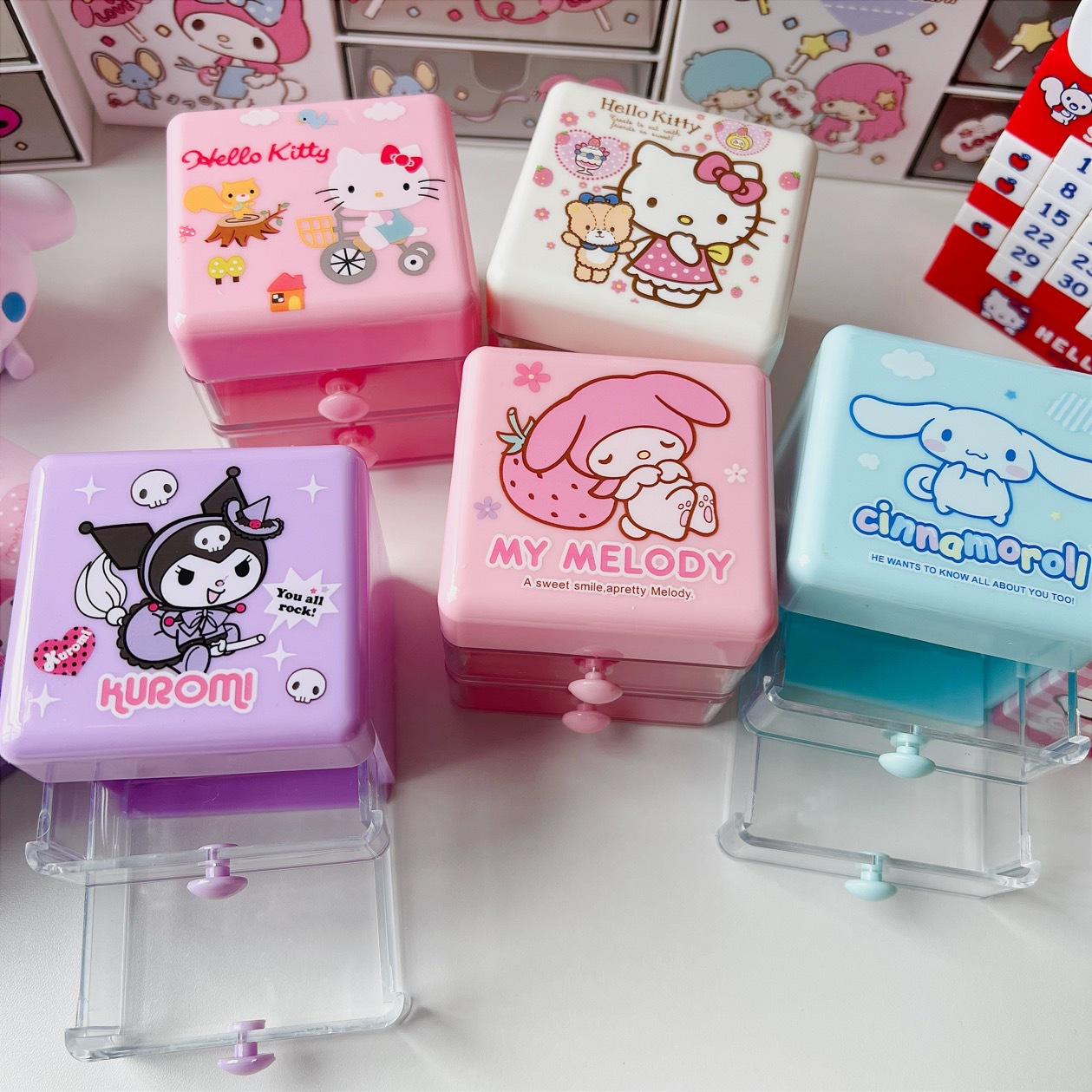 Sanrio Hello Kitty Multifuncti - Men'S Accessories Drawer Organizer ulasan dan harga