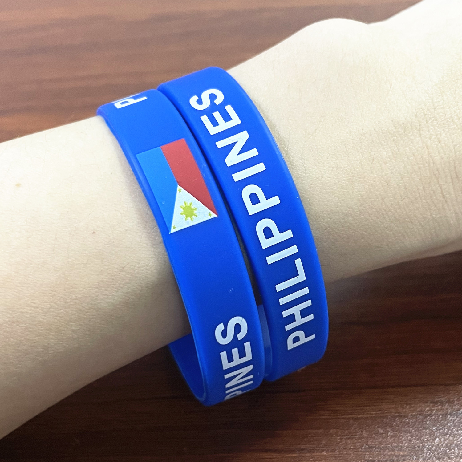 2pcs Philippines Flag Silicone - Men'S Accessories Philippines ulasan dan harga