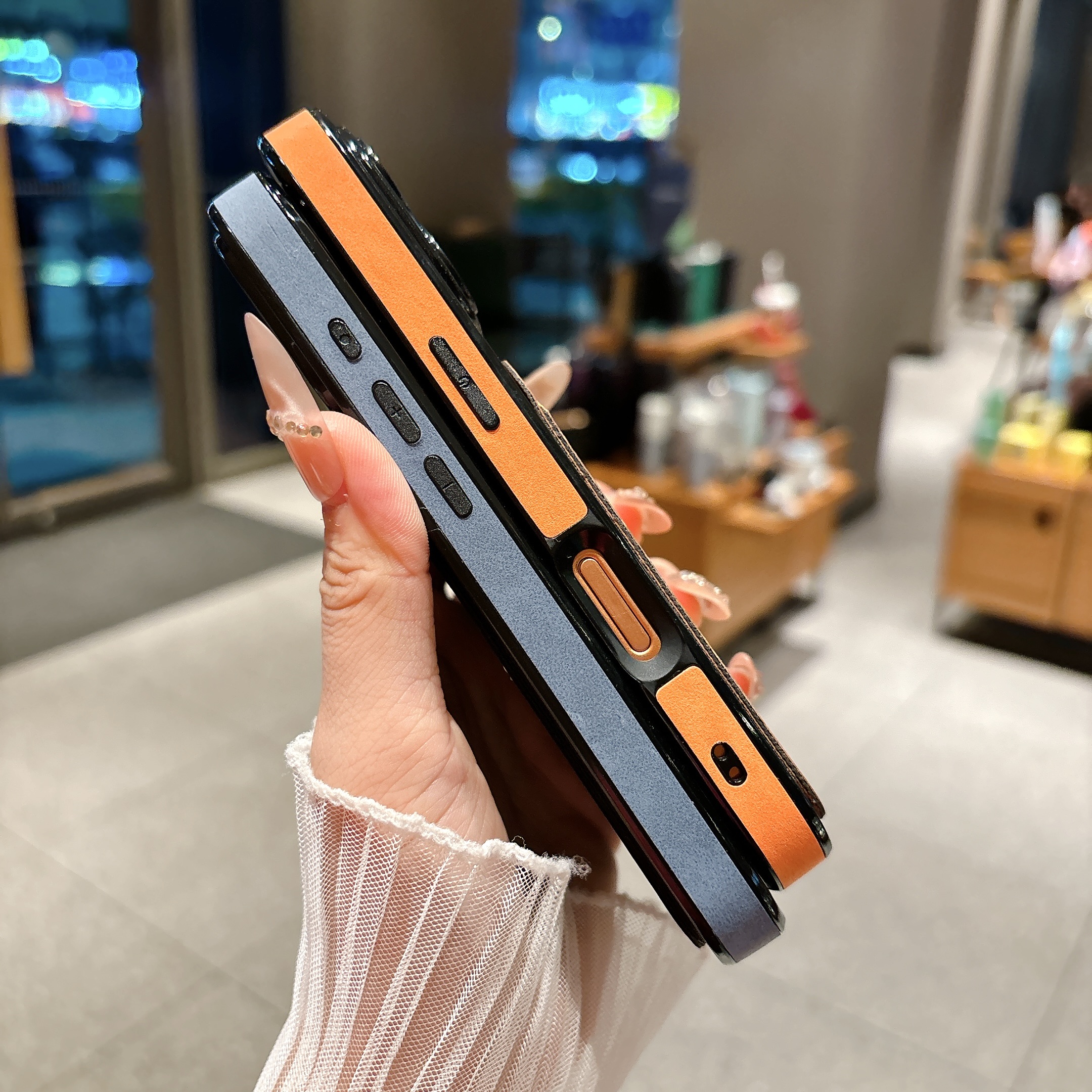 Wallet Card Holder Suede Leath - Phone Wallet Combo ulasan dan harga