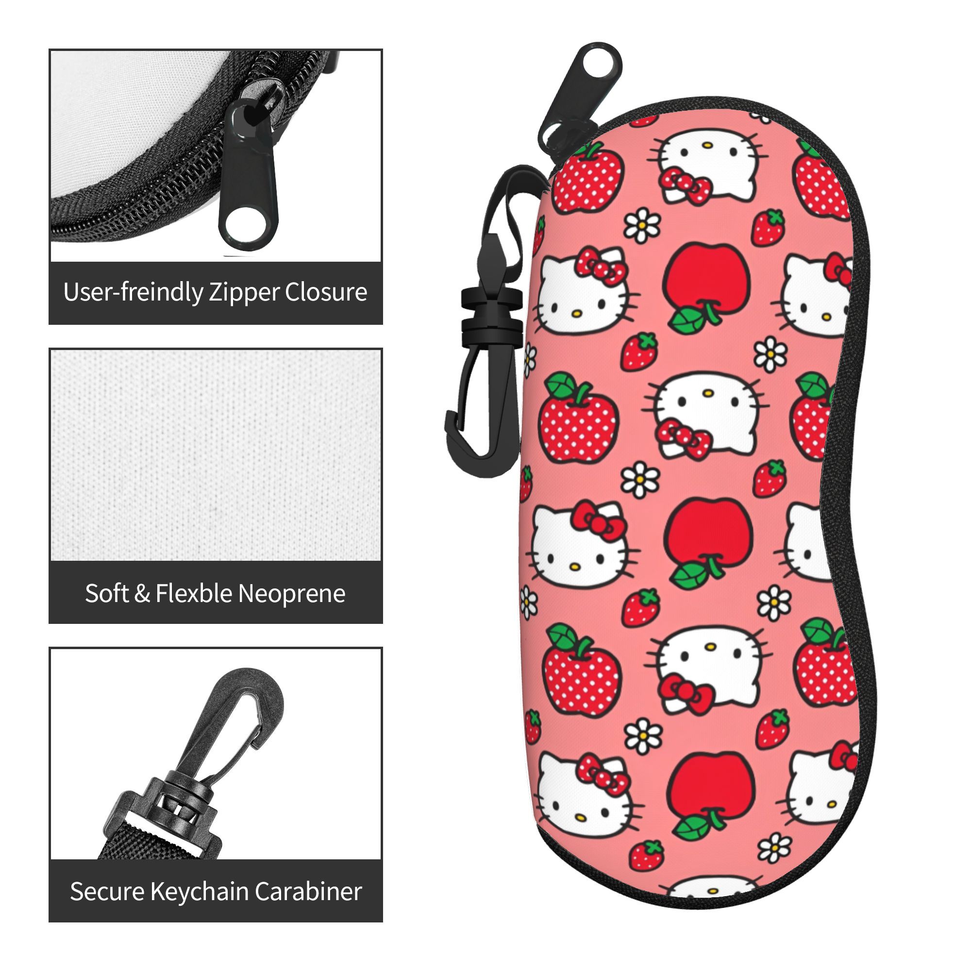 Hello Kitty Cartoon Strawberry - Men'S Accessories Drawer Organizer ulasan dan harga