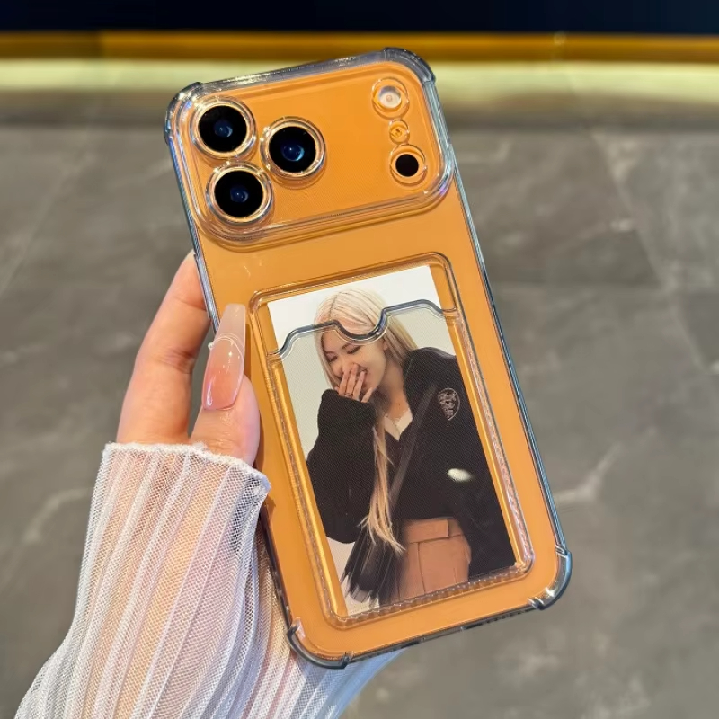 Transparent Card Slot Holder C - Phone Wallet Combo ulasan dan harga