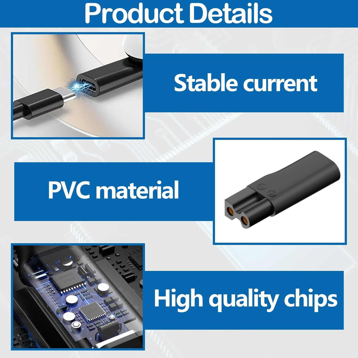 6 PCS Type-C USB Adapter Repla - Men'S Accessories Types ulasan dan harga