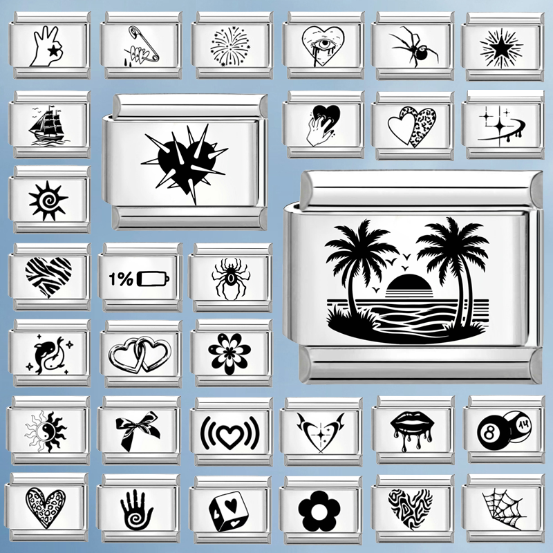 Laser Engraving Sunset Coconut - Men'S Accessories Jewelry ulasan dan harga