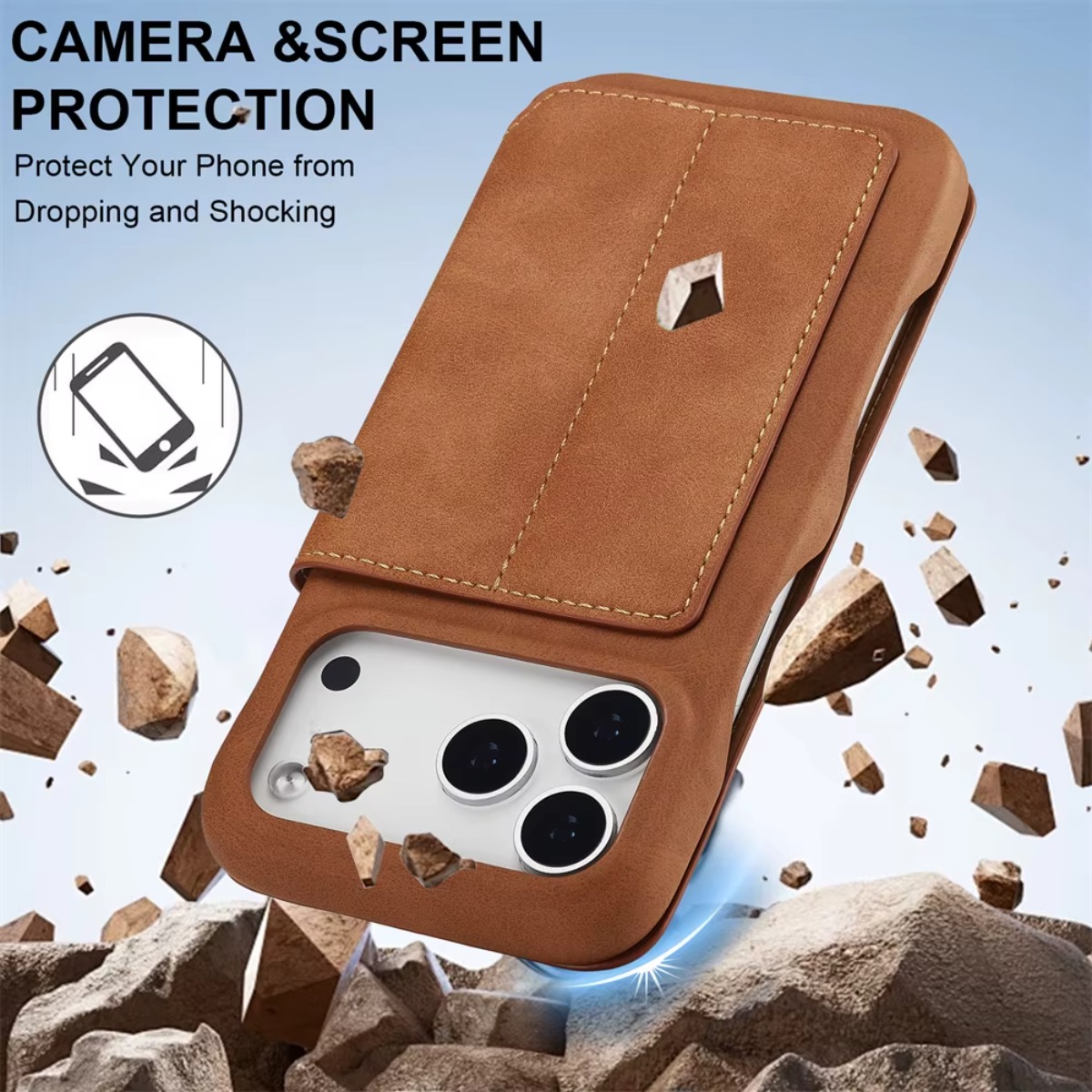 Leather Wallet Magnetic Flip C - Phone Wallet Combo ulasan dan harga