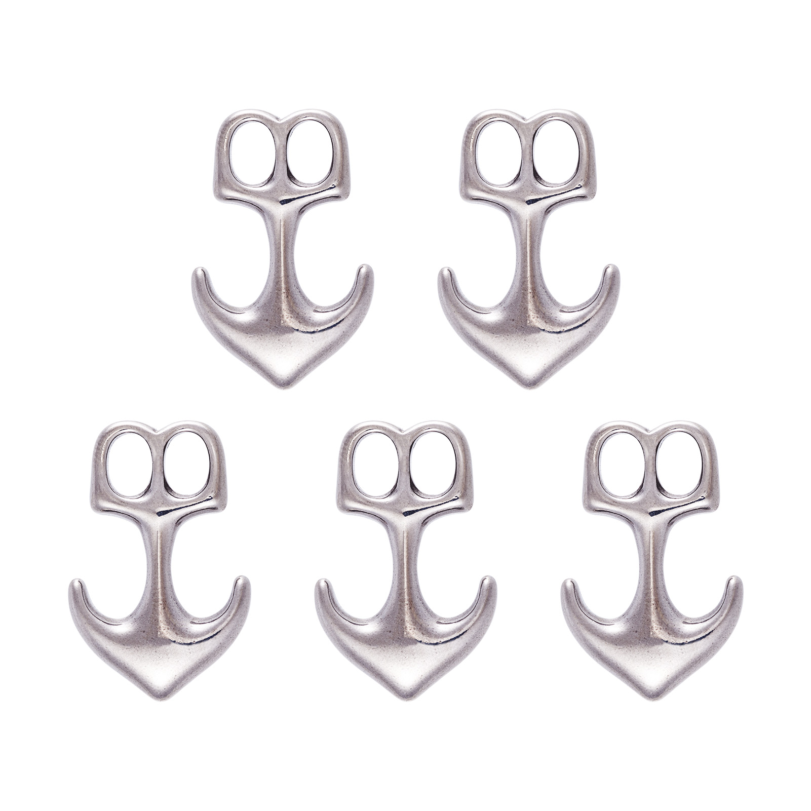 5pcs Anchor Hook Clasps 304 St - Men Accessories Bracelet ulasan dan harga