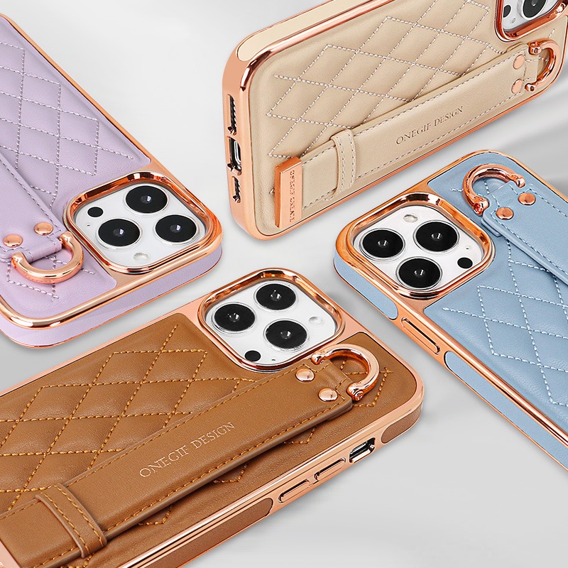 Fashionable Luxury Ring Wrist  - Phone Wallet Combo ulasan dan harga