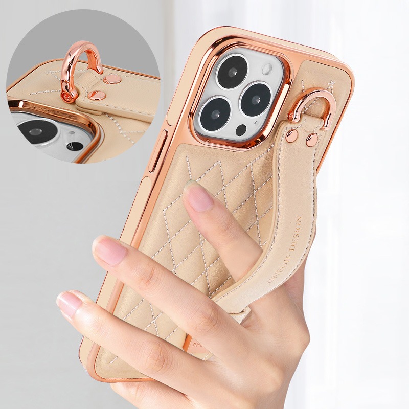Fashionable Luxury Ring Wrist  - Phone Wallet Combo ulasan dan harga
