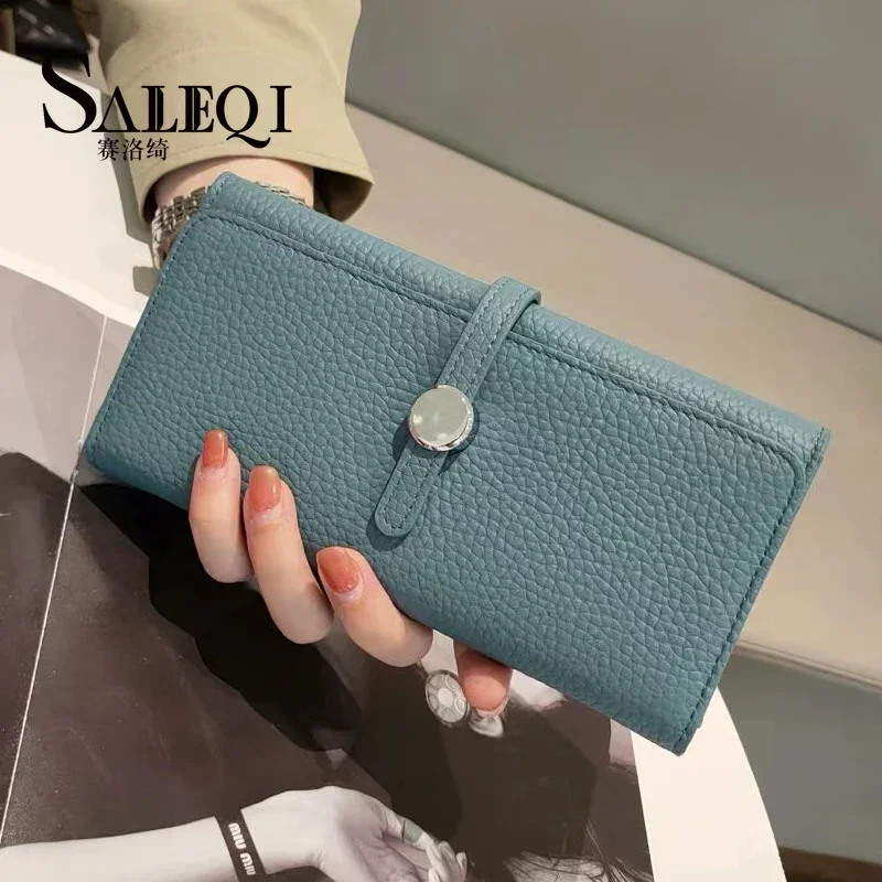 Genuine Leather Wallet Women L - Phone Wallet Combo ulasan dan harga