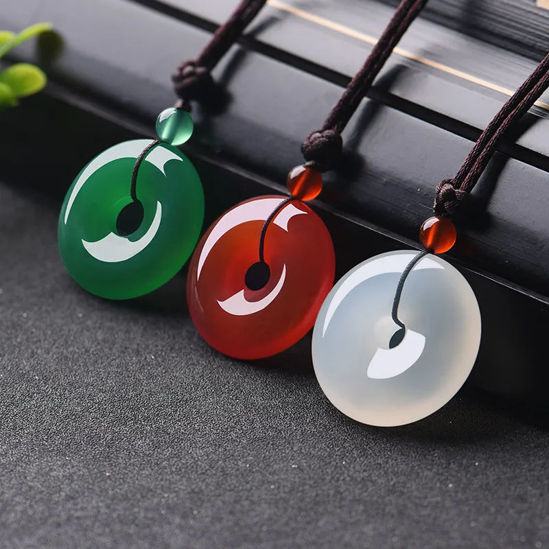 Natural Multicolor Jade Doughn - Men Accessories Jewellery ulasan dan harga