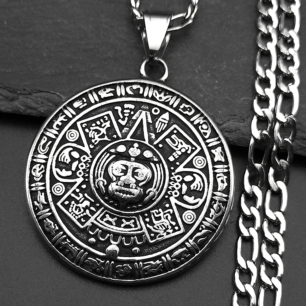Vintage Mayan Symbol Pendant N - Men Accessories Ethnic ulasan dan harga