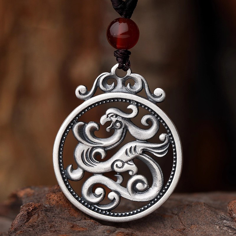 Ethnic Style Phoenix Pendant F - Men Accessories Ethnic ulasan dan harga