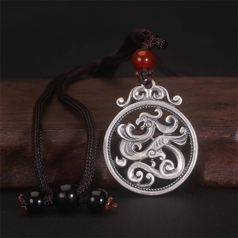 Ethnic Style Phoenix Pendant F - Men Accessories Ethnic ulasan dan harga