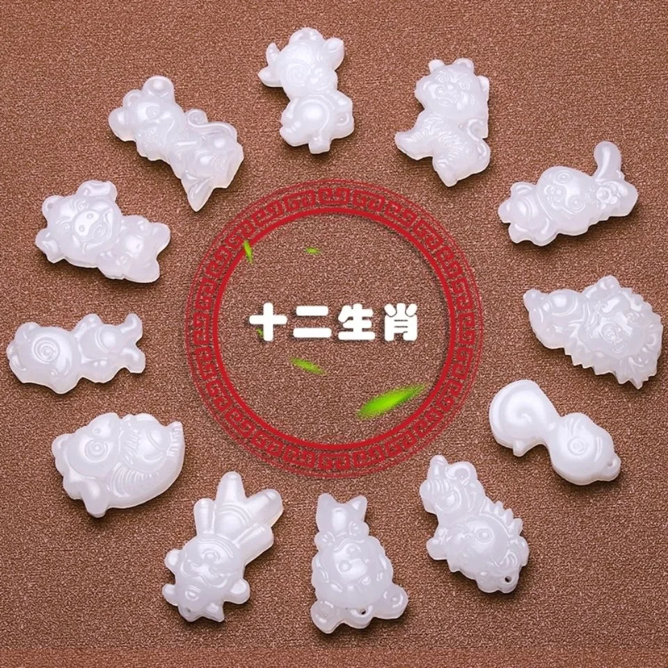 Natural Afghan White Jade Chin - Men Accessories Jewellery ulasan dan harga