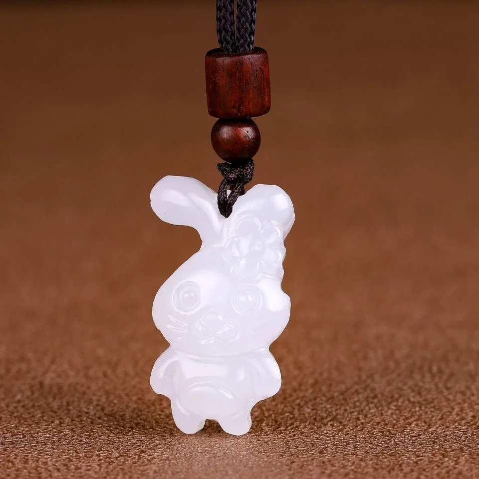Natural Afghan White Jade Chin - Men Accessories Jewellery ulasan dan harga