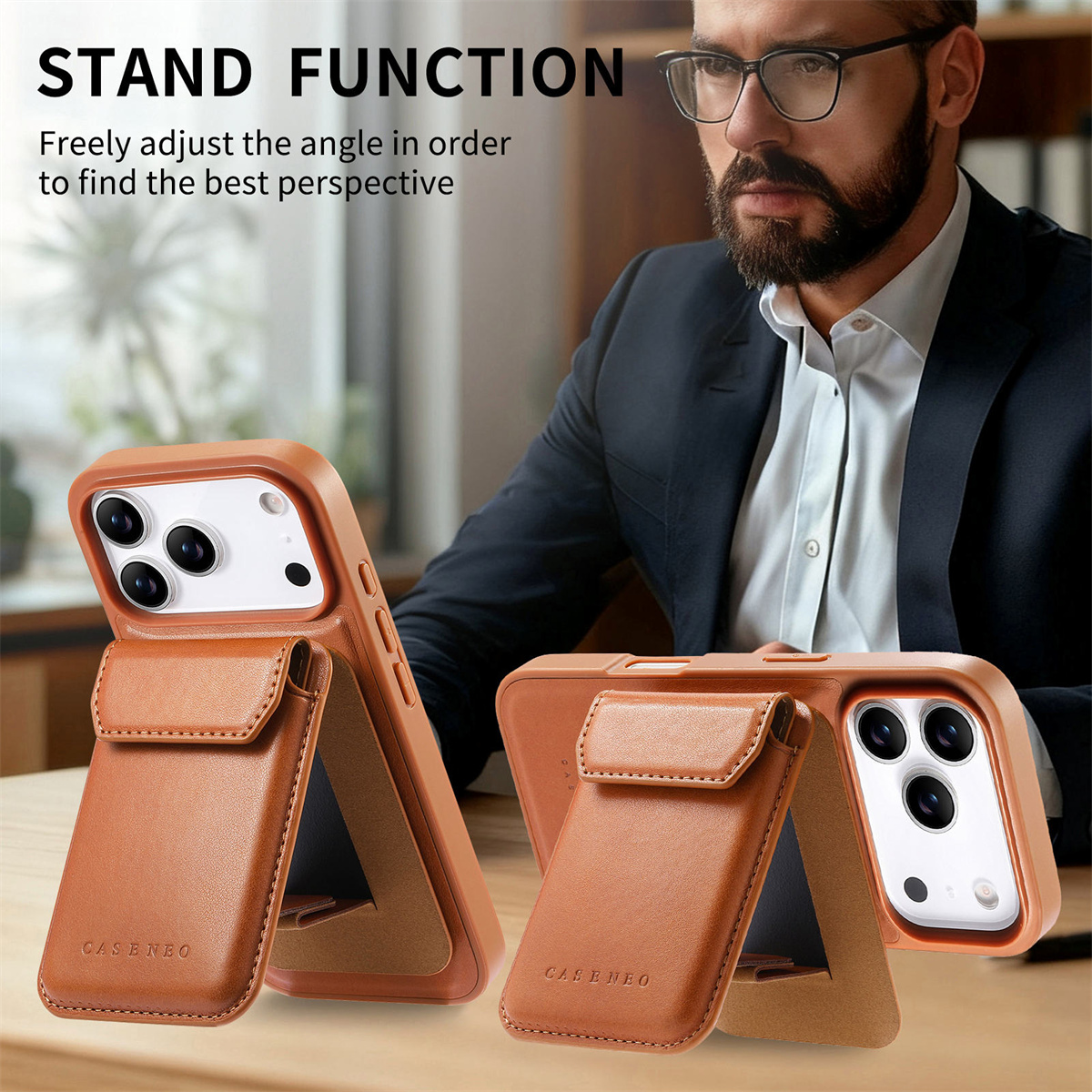 Detachable Magnetic 2 in 1 Lea - Phone Wallet Combo ulasan dan harga