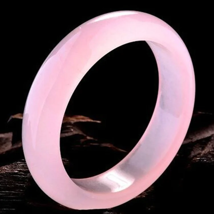Genuine Natural Pink Jade Bang - Men Accessories Jewellery ulasan dan harga
