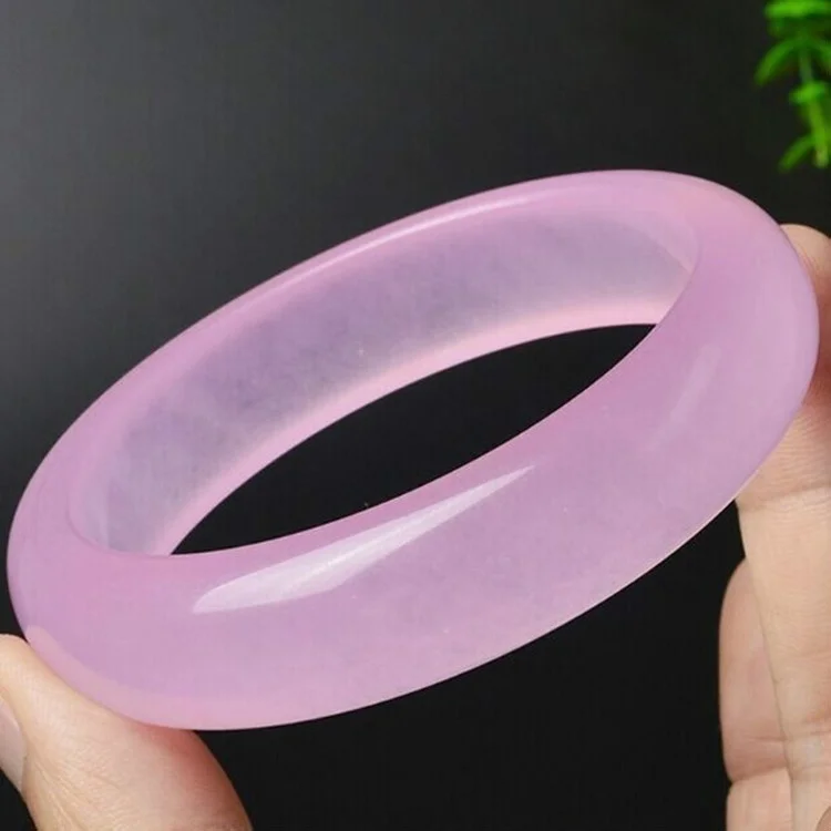 Genuine Natural Pink Jade Bang - Men Accessories Jewellery ulasan dan harga