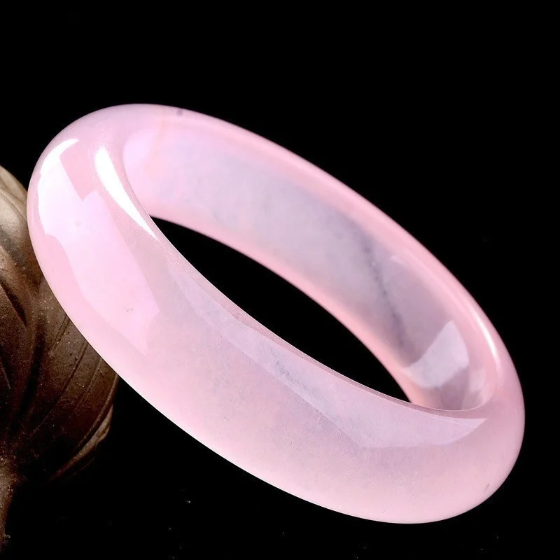 Genuine Natural Pink Jade Bang - Men Accessories Jewellery ulasan dan harga