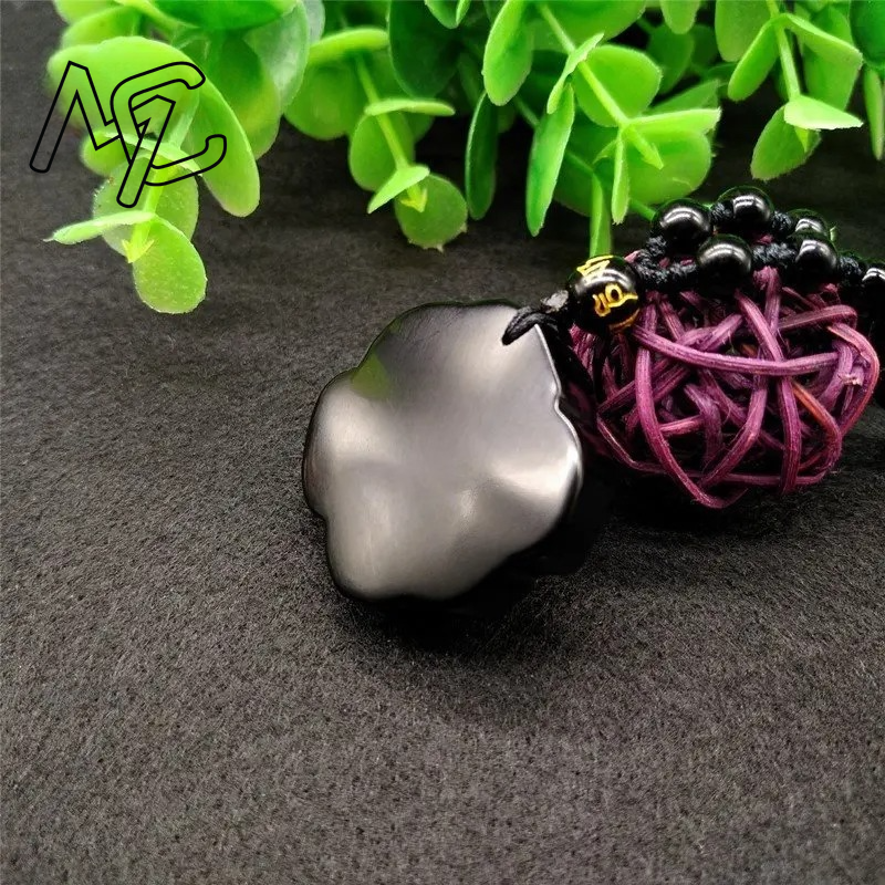 Natural Obsidian Cute Rose Flo - Men Accessories Jewellery ulasan dan harga