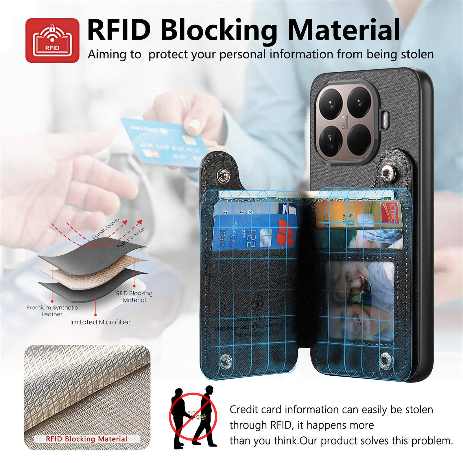 RFID Wrist Strap Zipper Wallet - Phone Wallet Combo ulasan dan harga