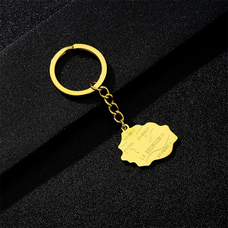 Fashion Reunion Island Map Fla - Men Accessories Ethnic ulasan dan harga