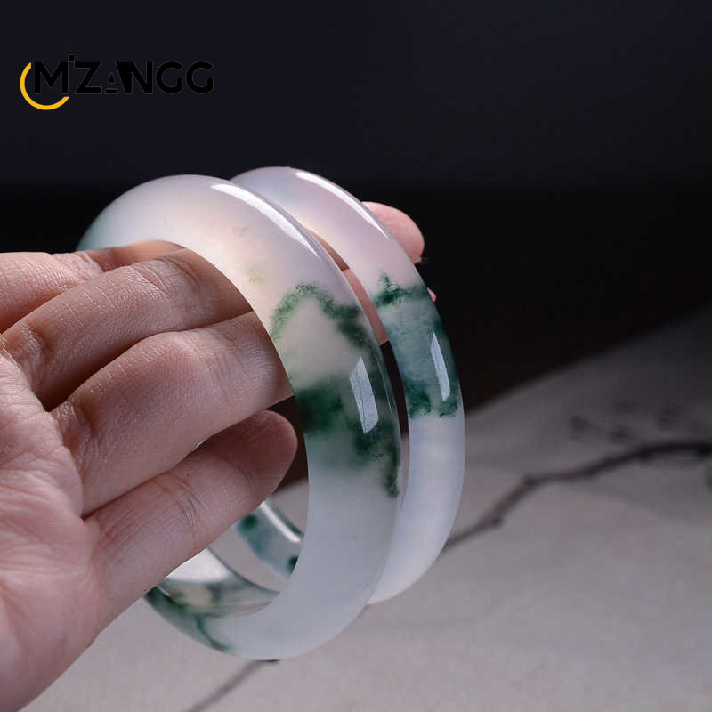 Natural Green Jadeite Bangle J - Men Accessories Jewellery ulasan dan harga