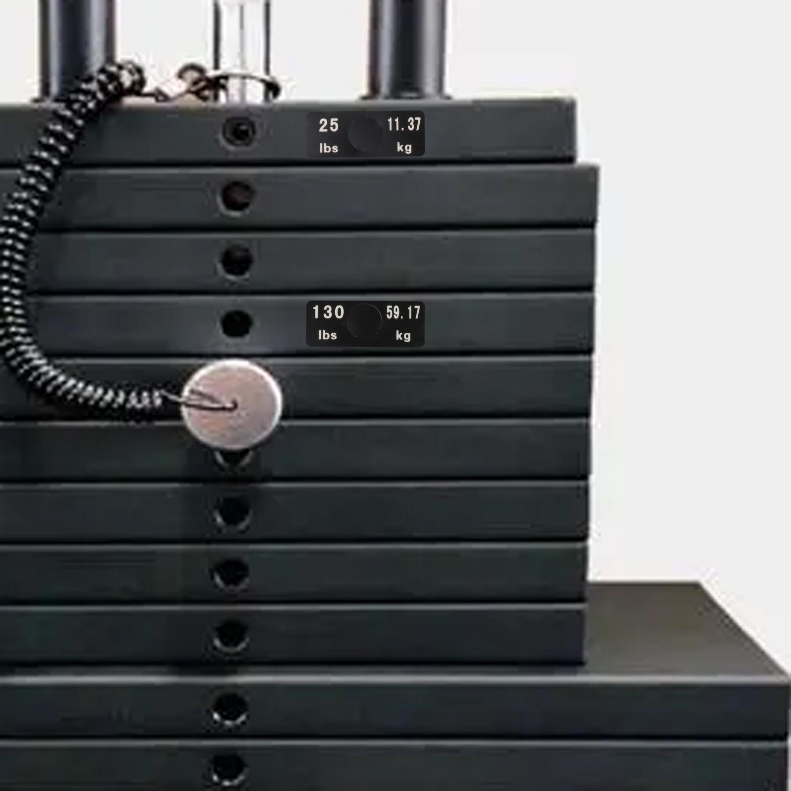 Weight Stack Labels 4.55kg to  - Men'S Accessories Types ulasan dan harga