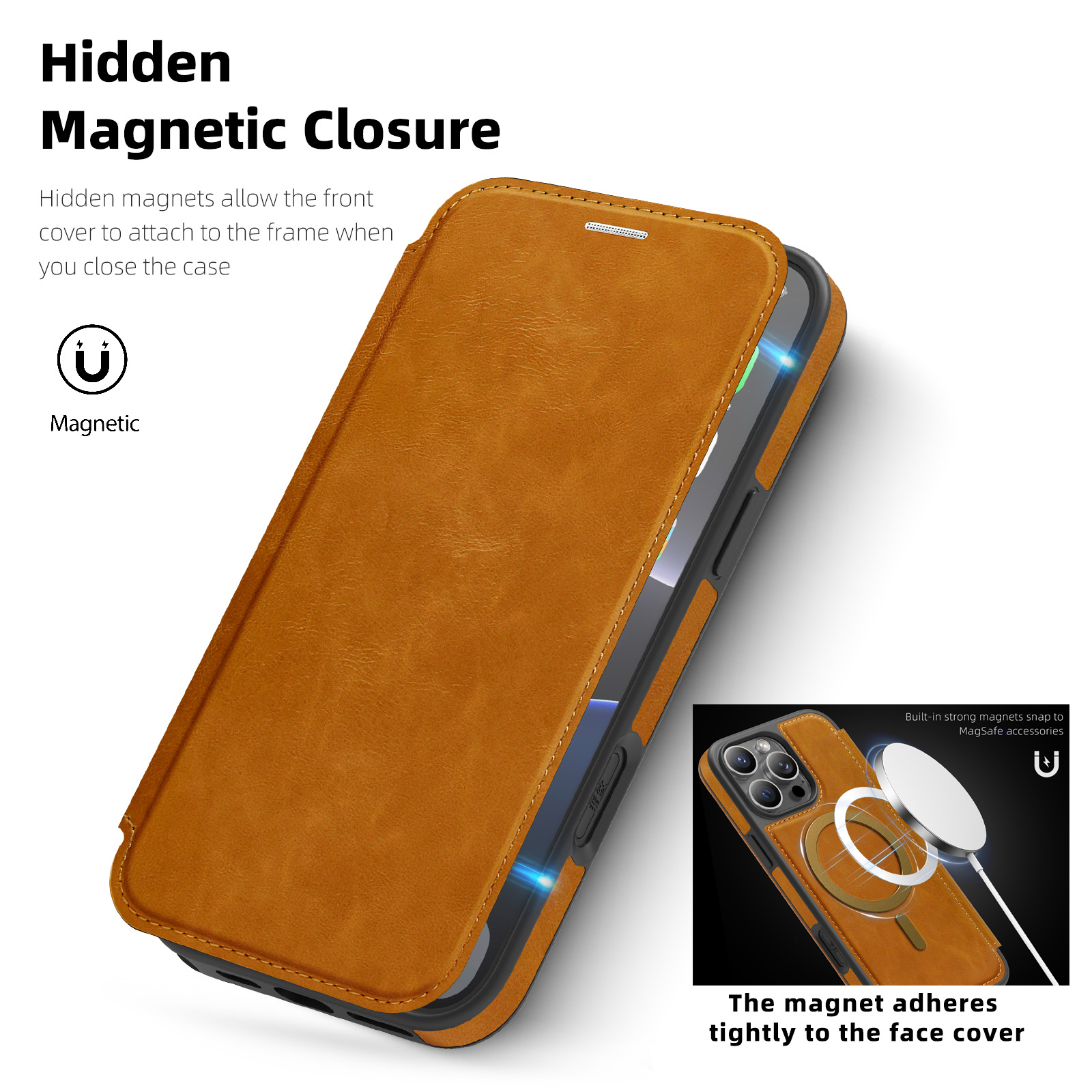 Magnetic Flip Leather Phone Ca - Phone Wallet Combo ulasan dan harga