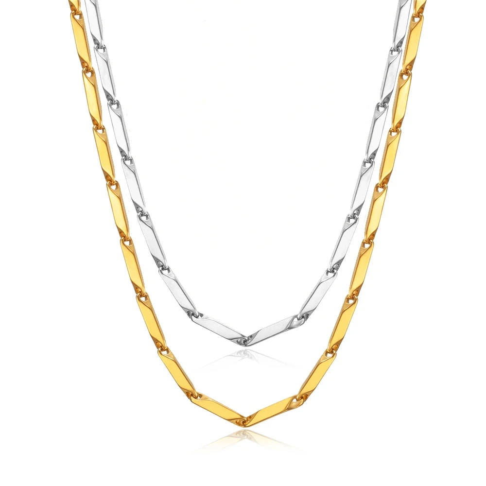 Stainless Steel Chain Necklace - Men Accessories Ethnic ulasan dan harga