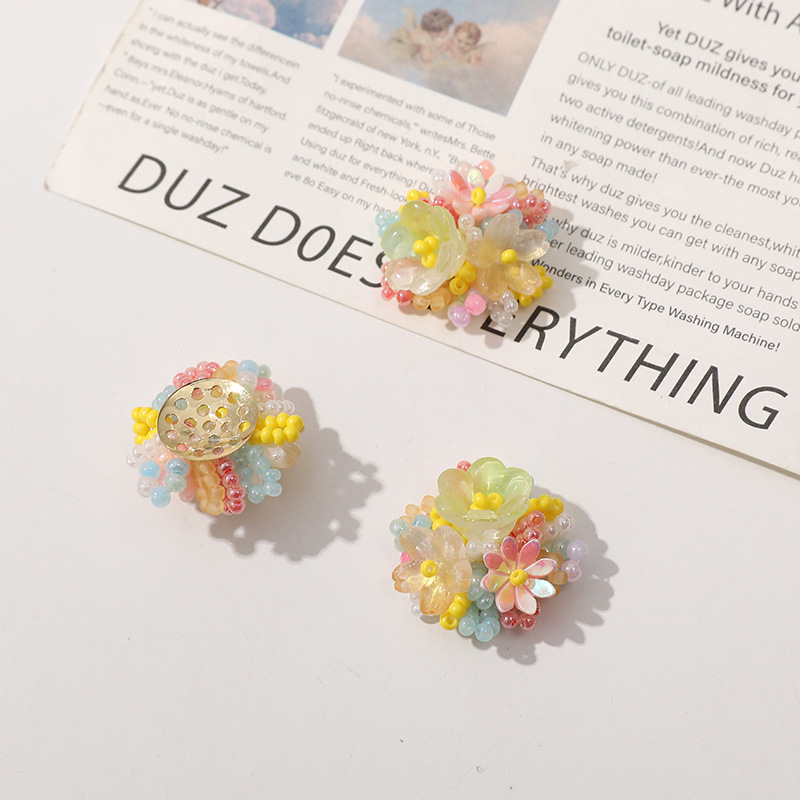 2pcs Crystal Flower Patches fo - Men Accessories Jewellery ulasan dan harga