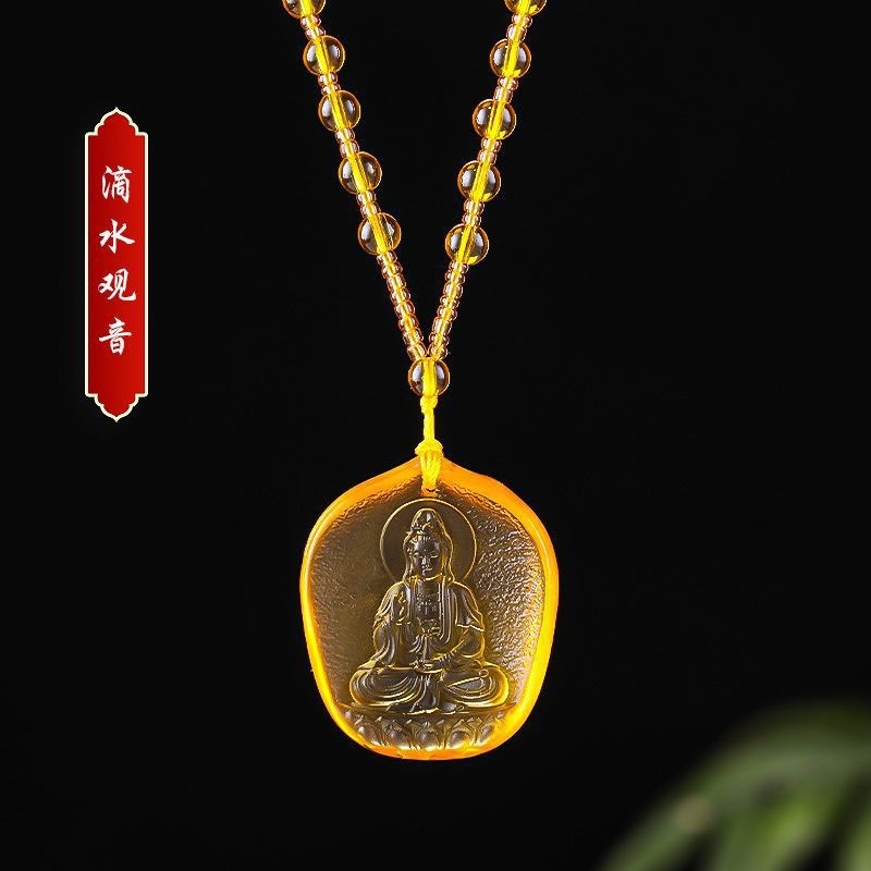 Chinese Yellow crystal Water D - Men Accessories Jewellery ulasan dan harga