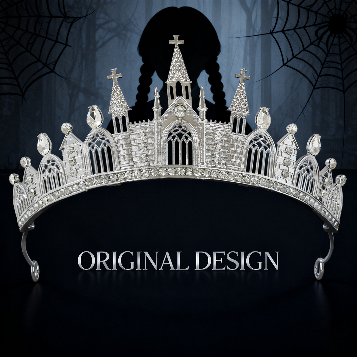 Wednesday's Theme Gothic Niche - Men'S Accessories Jewelry ulasan dan harga