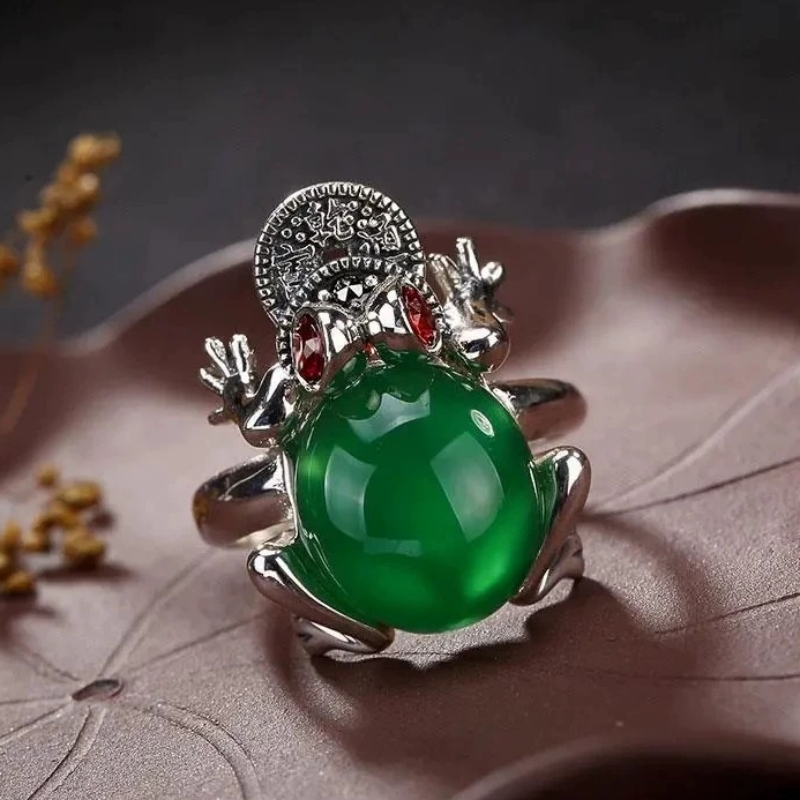 Personality Jade Spittor Coin  - Men Accessories Ethnic ulasan dan harga
