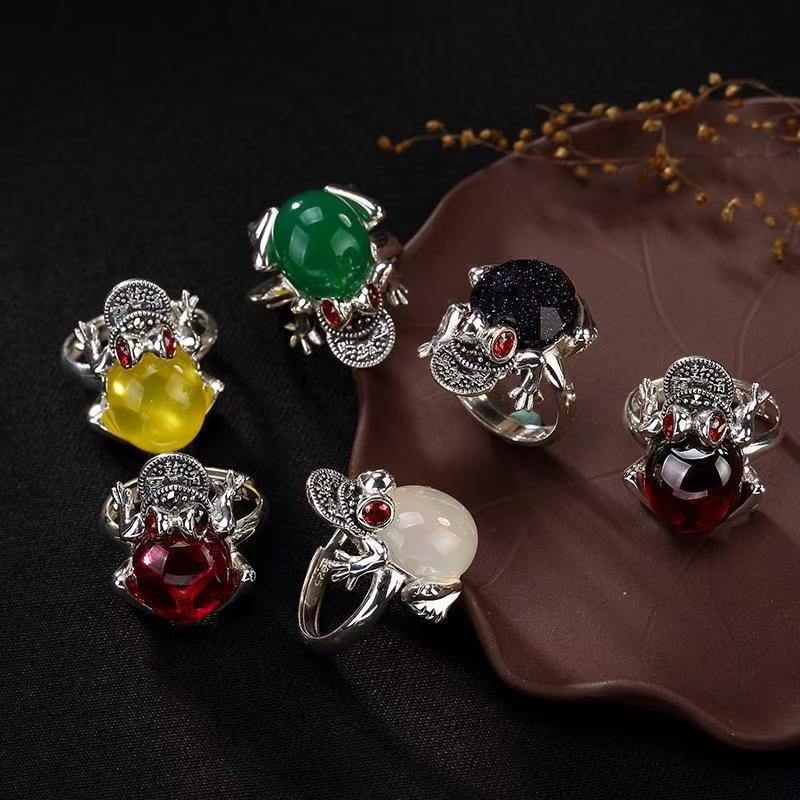 Personality Jade Spittor Coin  - Men Accessories Ethnic ulasan dan harga